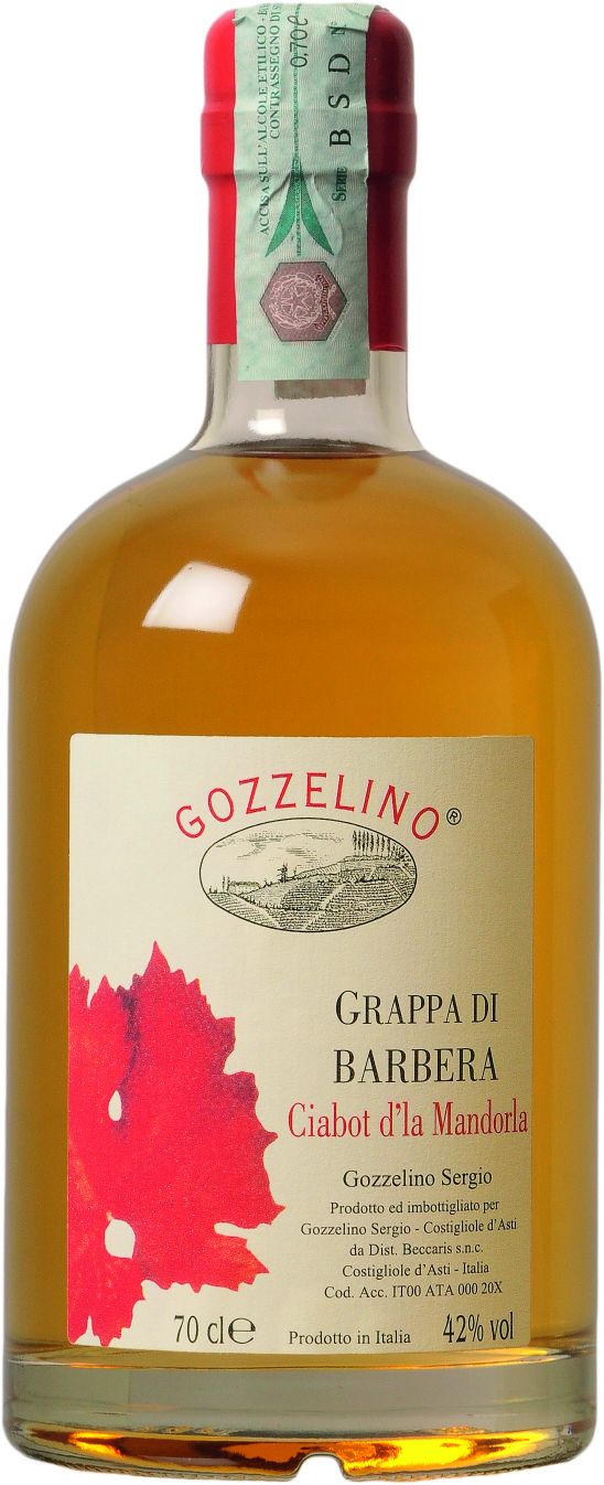 GRAPPA DI BARBERA INVECCHIATA NEL LEGNO "MINIMO 6 BOTTIGLIE PER LA SPEDIZIONE ANCHE MISTE